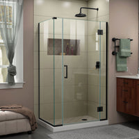 Thumbnail for DreamLine Unidoor-X 40 in. W x 34 3/8 in. D x 72 in. H Frameless Hinged Shower Enclosure - BNGBath
