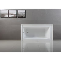 Thumbnail for Aqua Eden VTAP603222L Alcove Bath Tub (L)60