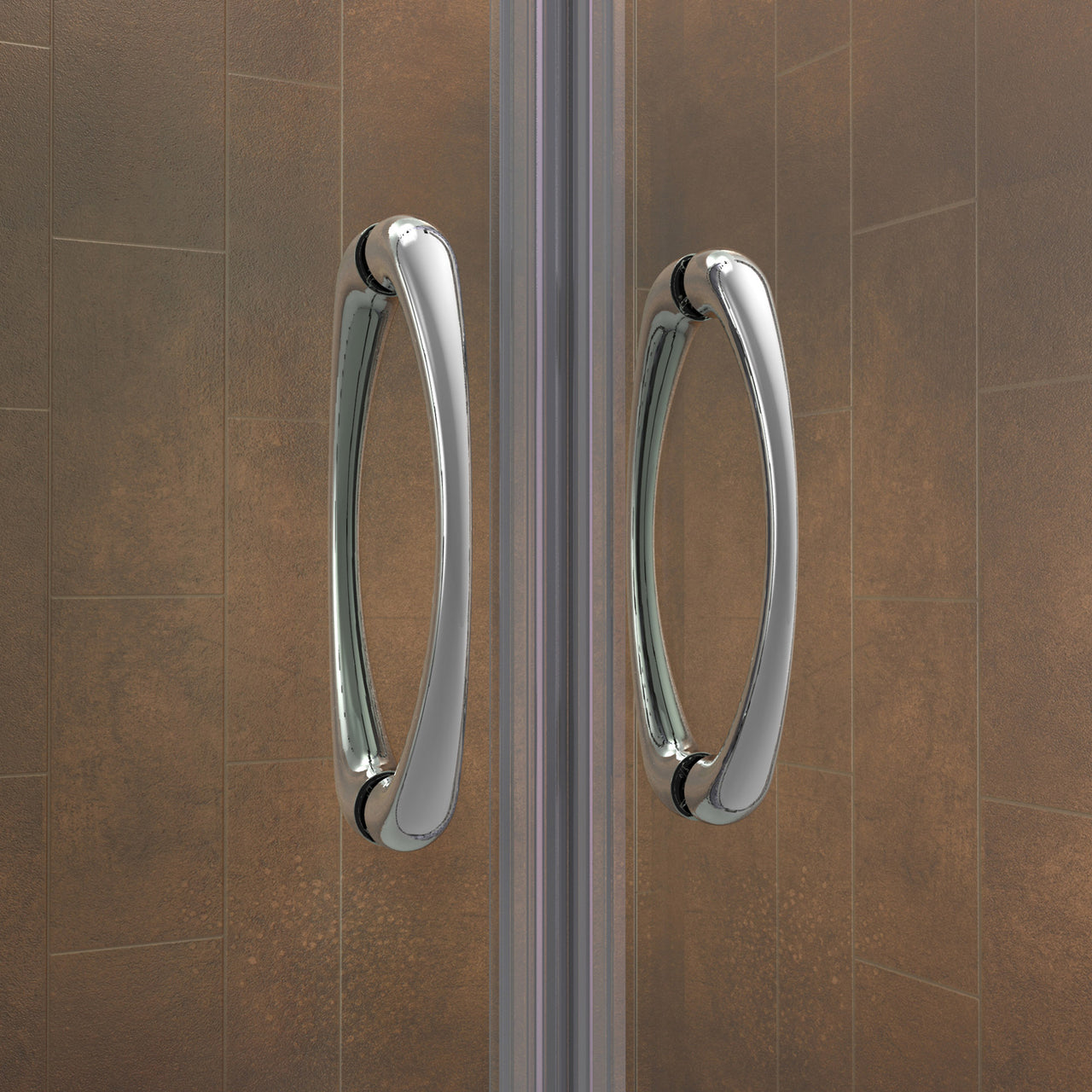 DreamLine Visions 34 in. D x 60 in. W x 74 3/4 in. H Semi-Frameless Sliding Shower Door and SlimLine Shower Base Kit - BNGBath