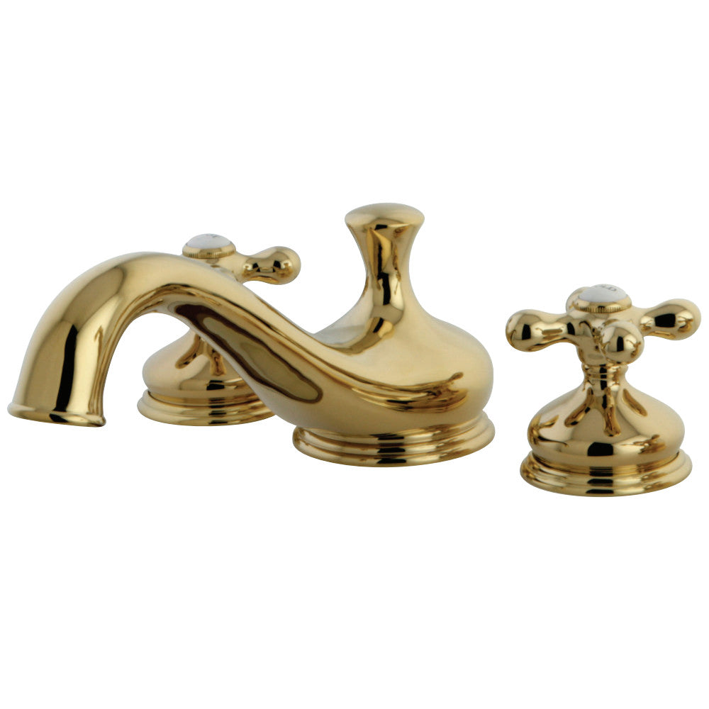 Kingston Brass KS3332AX Heritage Roman Tub Faucet, Polished Brass - BNGBath