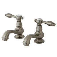 Thumbnail for Kingston Brass KS1108TAL Basin Tap Faucet with Lever Handle, Brushed Nickel - BNGBath
