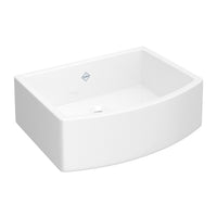Thumbnail for Shaws Fireclay Waterside Apron Front Bathroom Sink - BNGBath