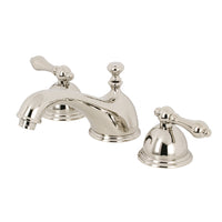 Thumbnail for Kingston Brass KS3966AL 8 in. Widespread Bathroom Faucet, Polished Nickel - BNGBath
