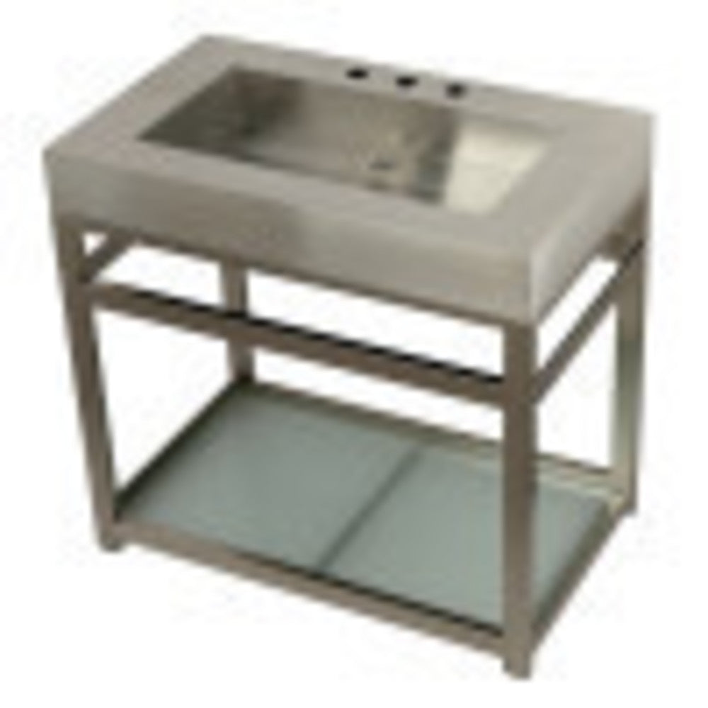 Kingston 37x22x35 Commercial Console Vanity Sink w/Base - BNGBath