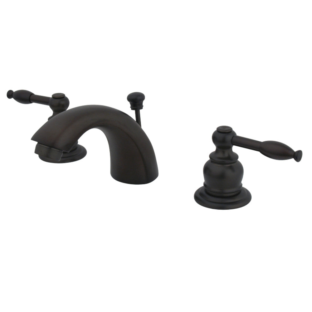Kingston Brass KB955KL Mini-Widespread Bathroom Faucet, Oil Rubbed Bronze - BNGBath