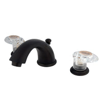 Thumbnail for Kingston Brass KB965ALL Widespread Bathroom Faucet, Oil Rubbed Bronze - BNGBath