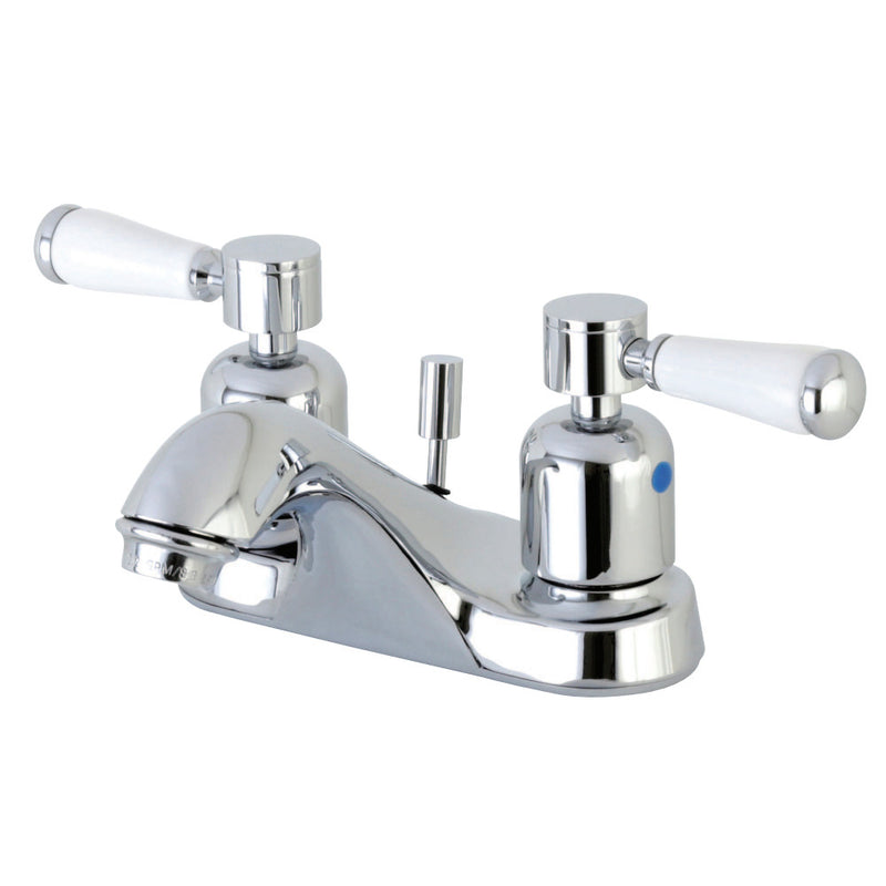 Kingston Brass FB5621DPL 4 in. Centerset Bathroom Faucet, Polished Chrome - BNGBath