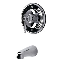 Thumbnail for Kingston Brass KB1631NLTO Tub Only, Polished Chrome - BNGBath