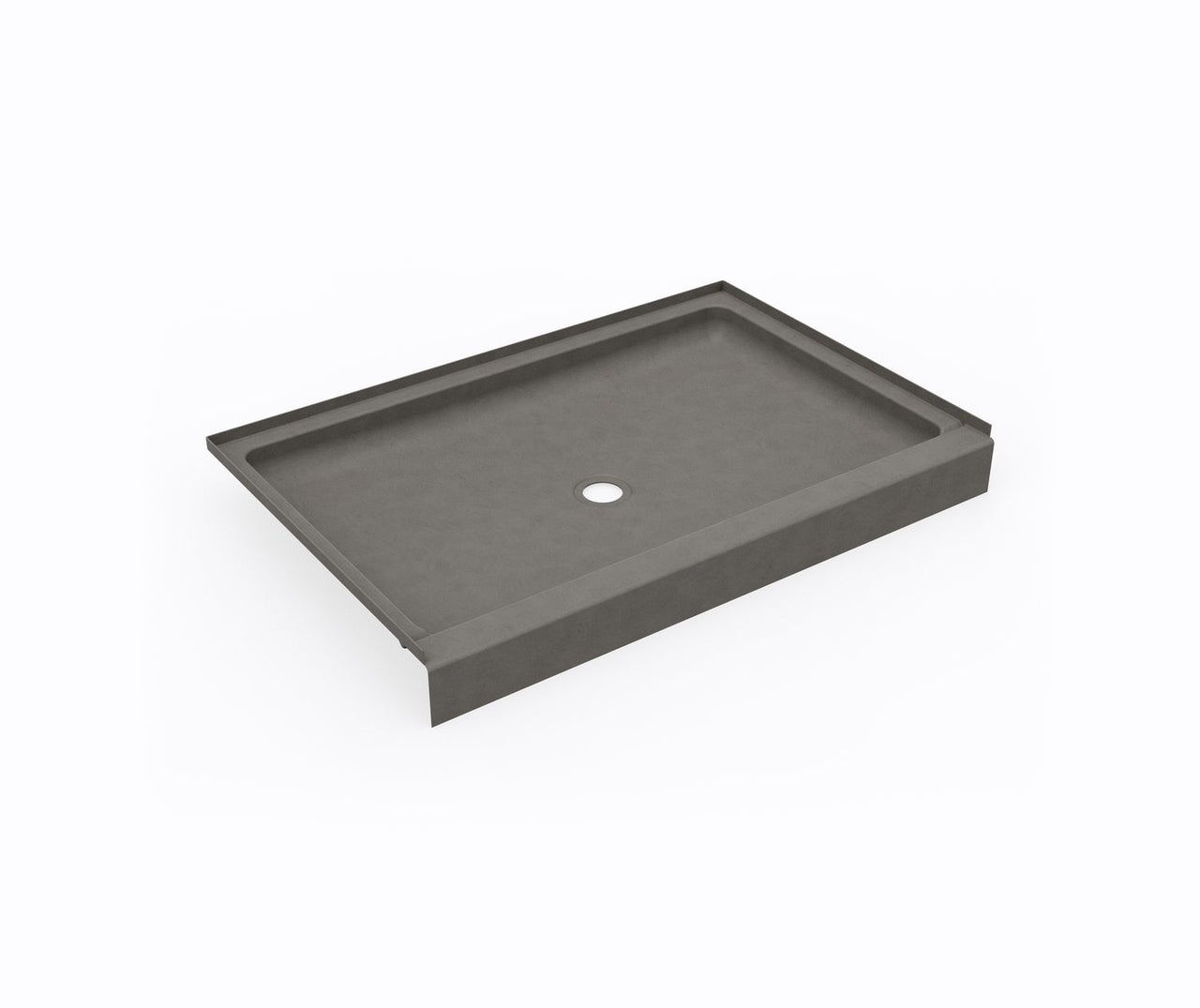 SS-3248 32 x 48 Swanstone Alcove Shower Pan with Center Drain Sandstone