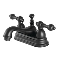 Thumbnail for Kingston Brass KS3600AL 4 in. Centerset Bathroom Faucet, Matte Black - BNGBath