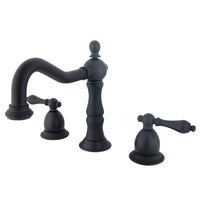 Thumbnail for Kingston Brass KS1975AL 8 in. Widespread Bathroom Faucet, Oil Rubbed Bronze - BNGBath