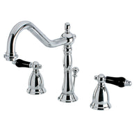 Thumbnail for Kingston Brass KS1991PKL 8 in. Widespread Bathroom Faucet, Polished Chrome - BNGBath