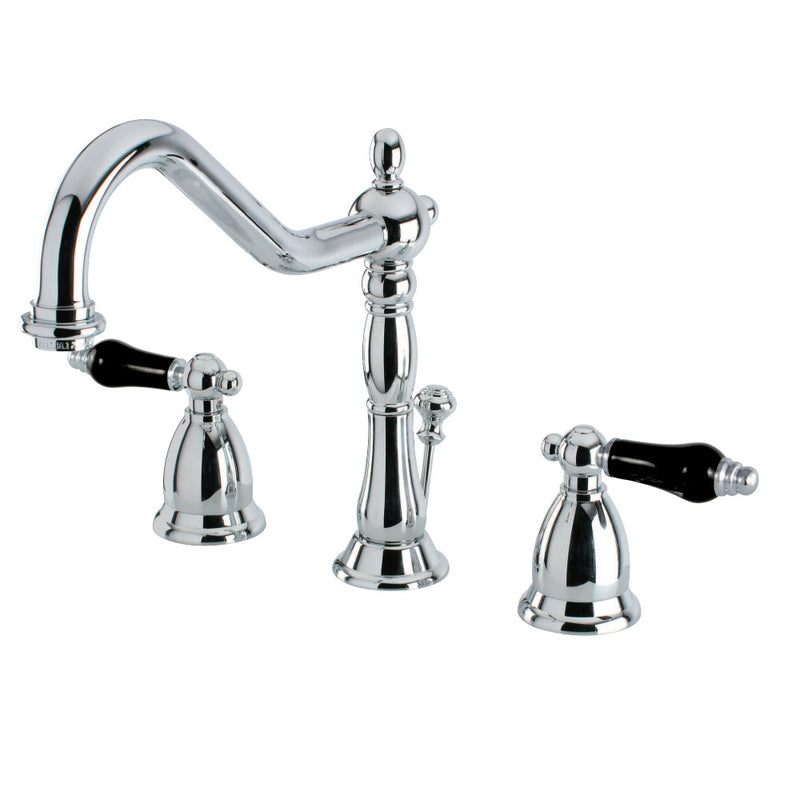 Kingston Brass KS1991PKL 8 in. Widespread Bathroom Faucet, Polished Chrome - BNGBath