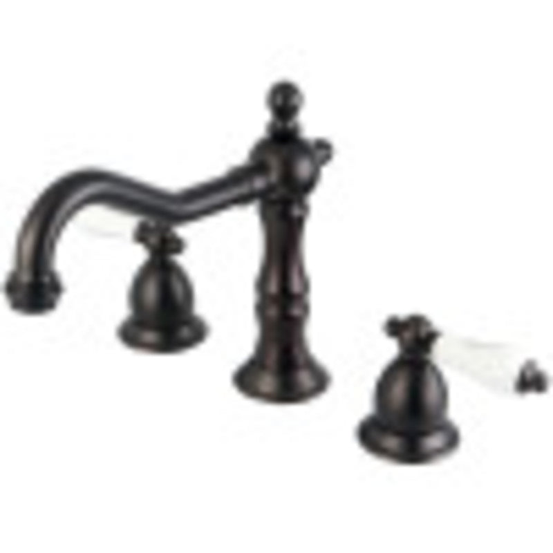 Kingston Brass CC53L5 8 to 16 in. Widespread Bathroom Faucet, Oil Rubbed Bronze - BNGBath