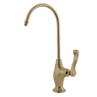 Thumbnail for Kingston Brass KS3192FL Royale Single Handle Water Filtration Faucet, Polished Brass - BNGBath