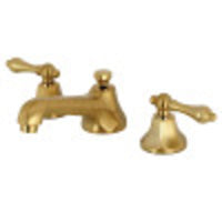 Thumbnail for Kingston Brass KS4467AL 8 in. Widespread Bathroom Faucet, Brushed Brass - BNGBath