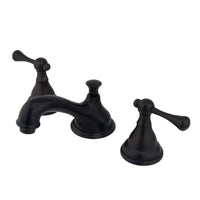 Thumbnail for Kingston Brass KS5565BL 8 in. Widespread Bathroom Faucet, Oil Rubbed Bronze - BNGBath