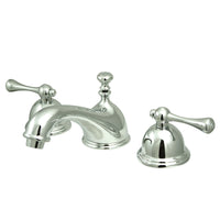 Thumbnail for Kingston Brass KS3961BL 8 in. Widespread Bathroom Faucet, Polished Chrome - BNGBath