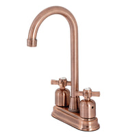 Thumbnail for Kingston Brass KB849ZXAC Millennium Bar Faucet, Antique Copper - BNGBath