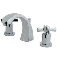 Thumbnail for Kingston Brass KS4981ZX 8 in. Widespread Bathroom Faucet, Polished Chrome - BNGBath