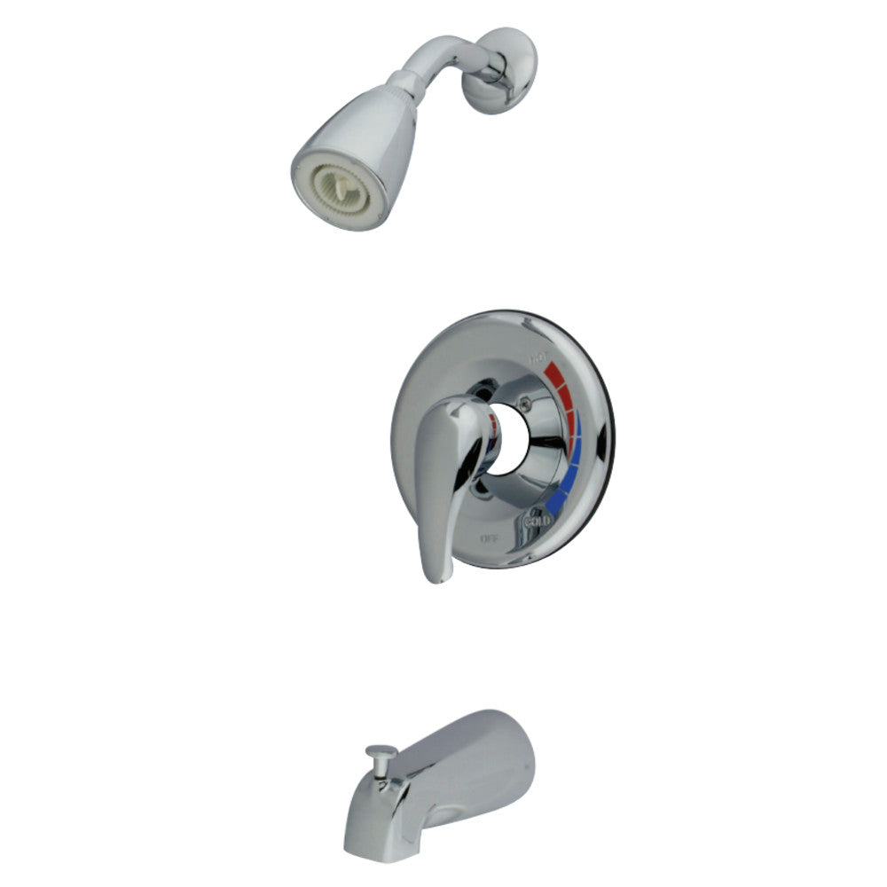 Kingston Brass KB651T Chatham Trim Only for Single Lever Handle Tub & Shower Faucet, Polished Chrome - BNGBath