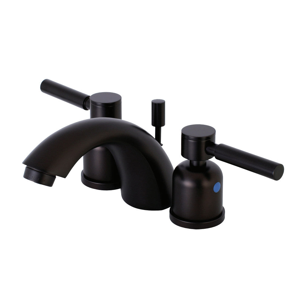 Kingston Brass KB8955DL Mini-Widespread Bathroom Faucet, Oil Rubbed Bronze - BNGBath