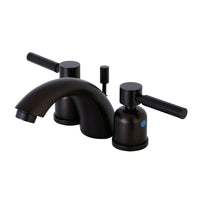 Thumbnail for Kingston Brass KB8955DL Mini-Widespread Bathroom Faucet, Oil Rubbed Bronze - BNGBath