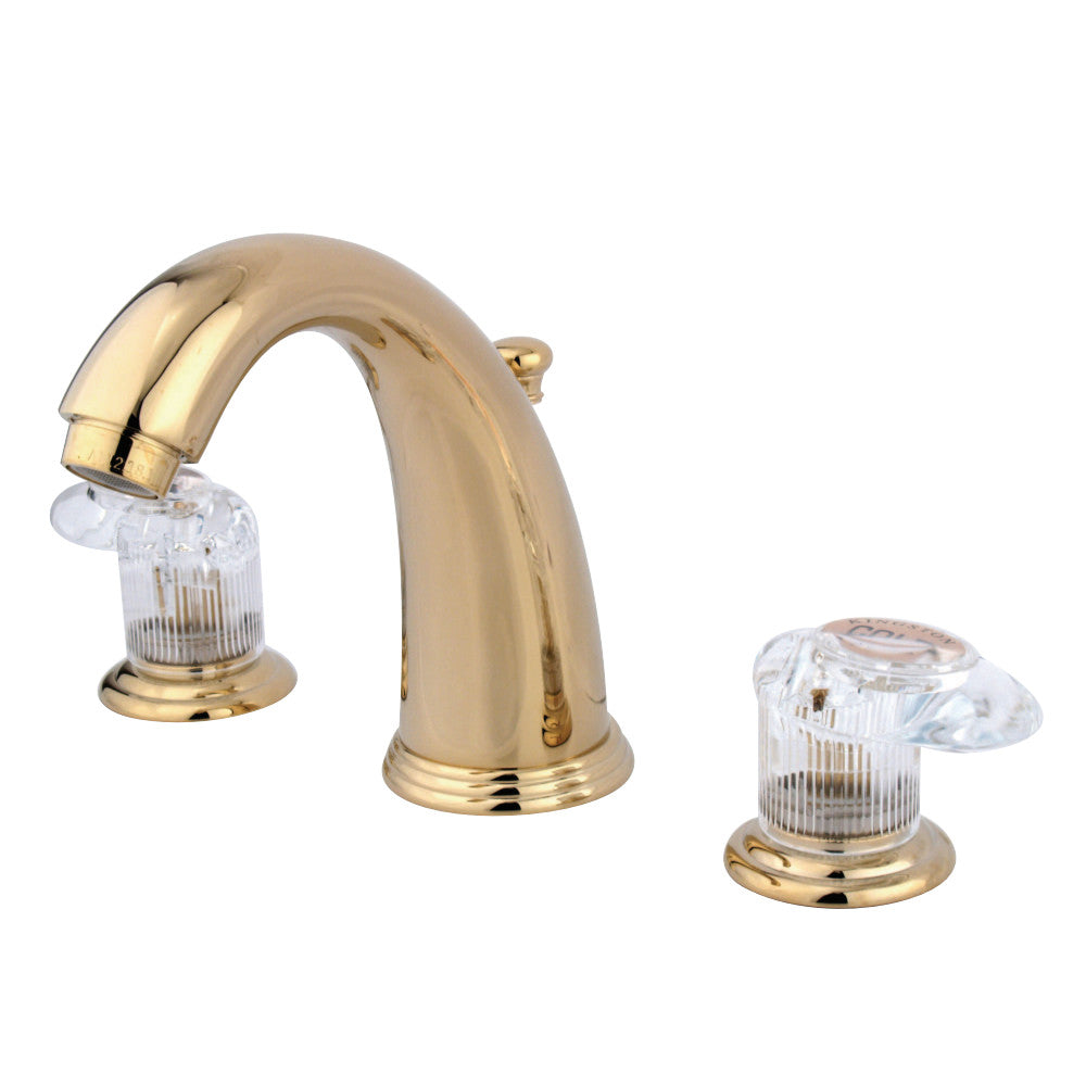 Kingston Brass GKB982ALL Widespread Bathroom Faucet, Polished Brass - BNGBath