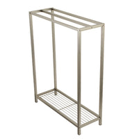 Thumbnail for Kingston Brass SCC8358 Edenscape Freestanding Iron Towel Rack, Brushed Nickel - BNGBath