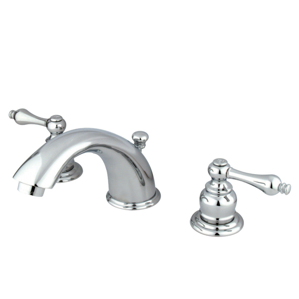 Kingston Brass KB971AL Victorian Widespread Bathroom Faucet, Polished Chrome - BNGBath