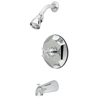 Thumbnail for Kingston Brass KB4631BX English Vintage Tub with Shower Faucet, Polished Chrome - BNGBath