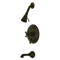 Thumbnail for Kingston Brass KB36350AXT Tub and Shower Trim Only for KB36350AX, Oil Rubbed Bronze - BNGBath