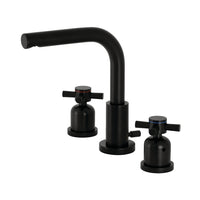 Thumbnail for Fauceture FSC8950DX 8 in. Widespread Bathroom Faucet, Matte Black - BNGBath