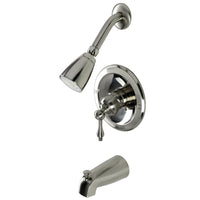 Thumbnail for Kingston Brass KB538AL Tub and Shower Faucet, Brushed Nickel - BNGBath
