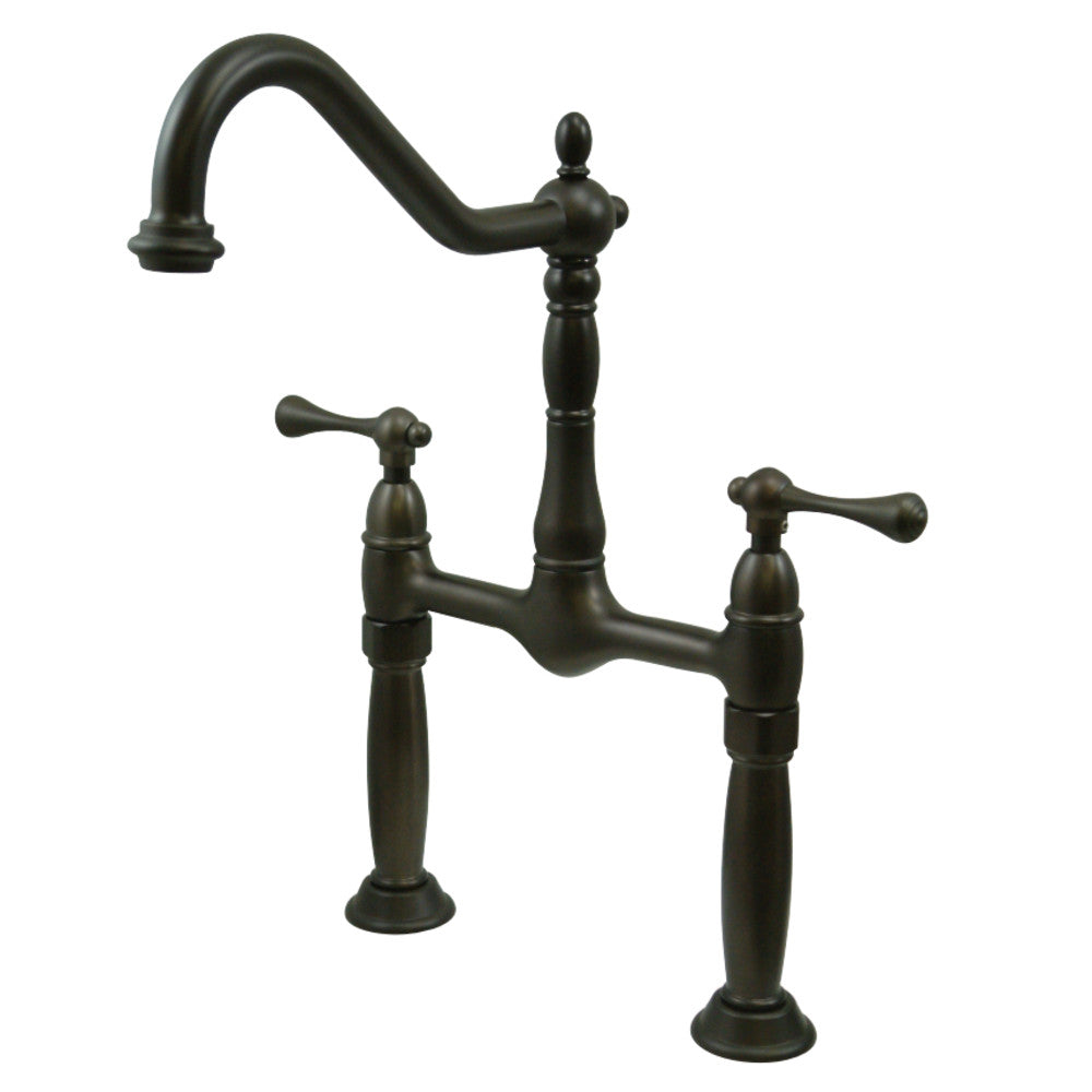 Kingston Brass KS1075BL Vessel Sink Faucet, Oil Rubbed Bronze - BNGBath