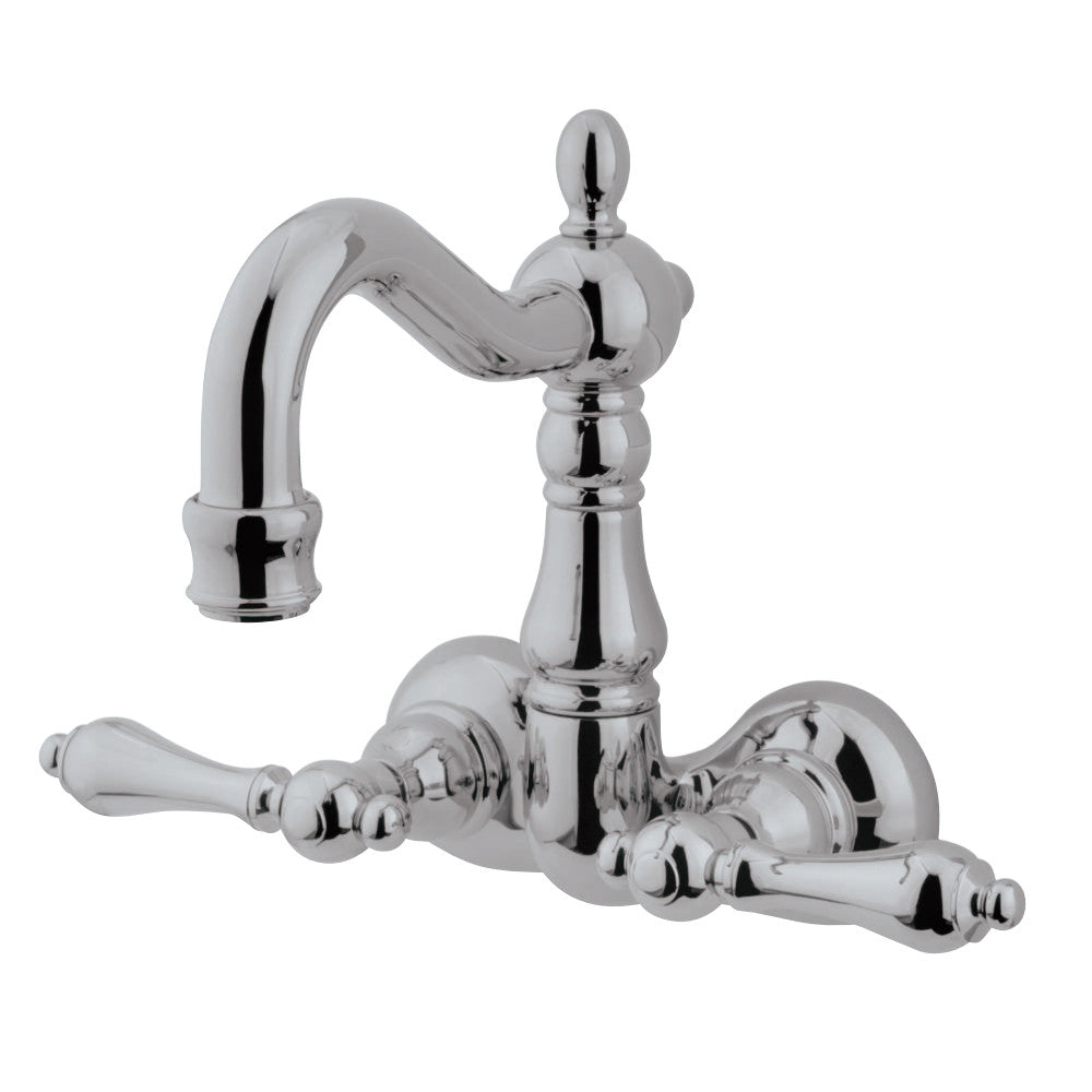 Kingston Brass CC1071T8 Vintage 3-3/8-Inch Wall Mount Tub Faucet, Brushed Nickel - BNGBath