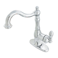 Thumbnail for Gourmetier GSY7735ACL Single-Handle Kitchen Faucet, Polished Chrome - BNGBath