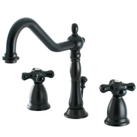 Thumbnail for Kingston Brass KS1995PKX 8 in. Widespread Bathroom Faucet, Oil Rubbed Bronze - BNGBath