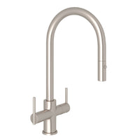Thumbnail for ROHL Pirellone 2-Lever Pulldown Kitchen Faucet - BNGBath