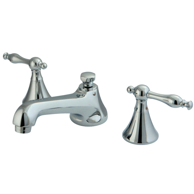 Kingston Brass KS4471NL 8 in. Widespread Bathroom Faucet, Polished Chrome - BNGBath