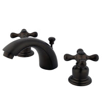 Thumbnail for Kingston Brass KB945AX Victorian Mini-Widespread Bathroom Faucet, Oil Rubbed Bronze - BNGBath