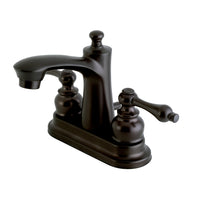Thumbnail for Kingston Brass FB7625AL 4 in. Centerset Bathroom Faucet, Oil Rubbed Bronze - BNGBath