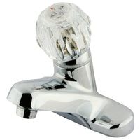 Thumbnail for Kingston Brass KB521LP Single-Handle 4 in. Centerset Bathroom Faucet, Polished Chrome - BNGBath