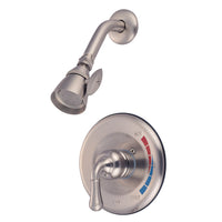 Thumbnail for Kingston Brass GKB638TSO Water Saving Magellan Shower Faucet Trim Only, Brushed Nickel - BNGBath