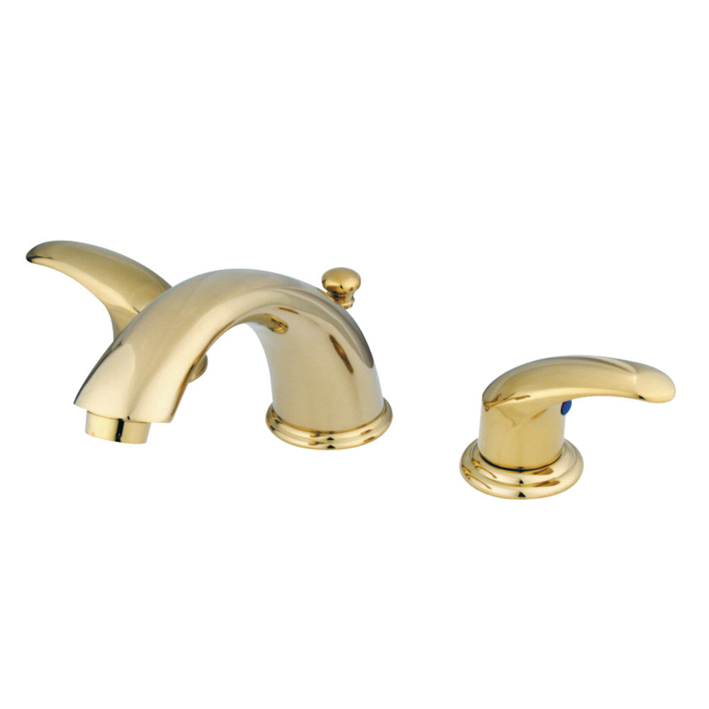 Kingston Brass GKB962LL Widespread Bathroom Faucet, Polished Brass - BNGBath