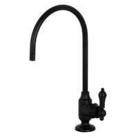 Thumbnail for Kingston Brass KS5190BAL Heirloom Single-Handle Water Filtration Faucet, Matte Black - BNGBath