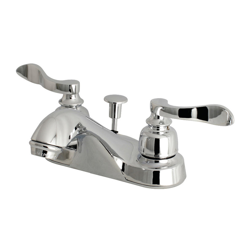 Kingston Brass FB5621NFL 4 in. Centerset Bathroom Faucet, Polished Chrome - BNGBath