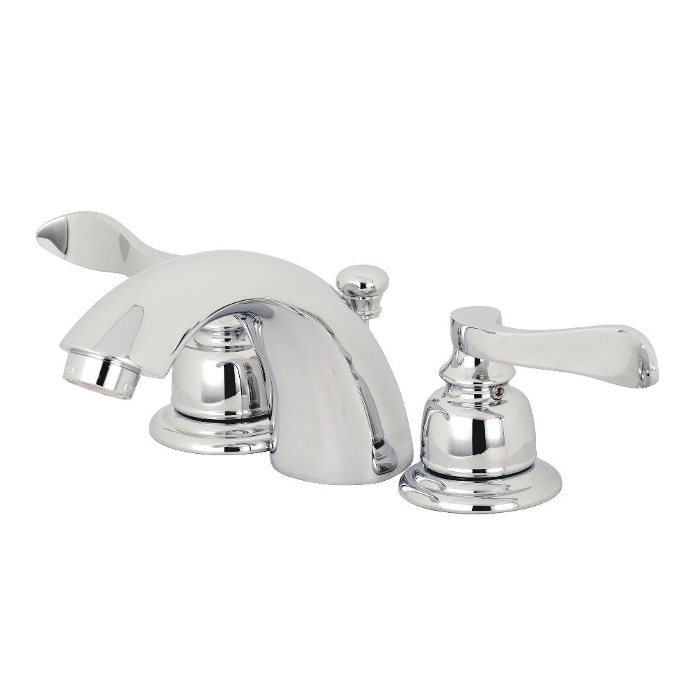 Kingston Brass KB951NFL Mini-Widespread Bathroom Faucet, Polished Chrome - BNGBath