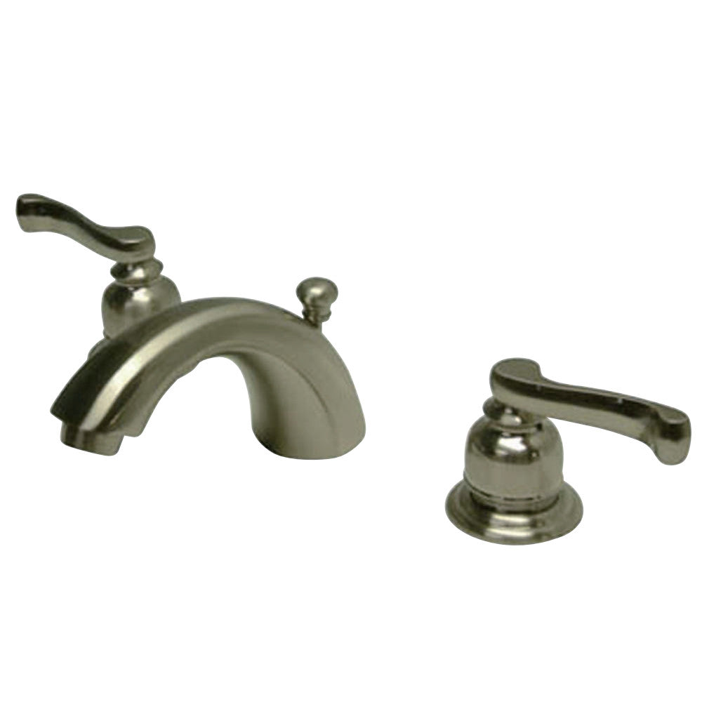 Kingston Brass KB8958FL Mini-Widespread Bathroom Faucet, Brushed Nickel - BNGBath