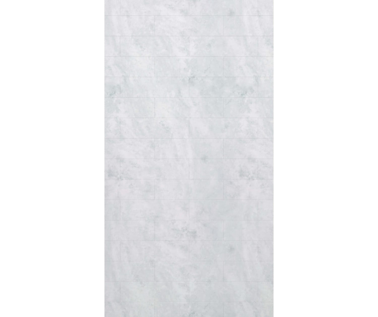 MSMK-8438-1 38 x 84 Swanstone Modern Subway Tile Glue up Bathtub and Shower Single Wall Panel  - BNGBath